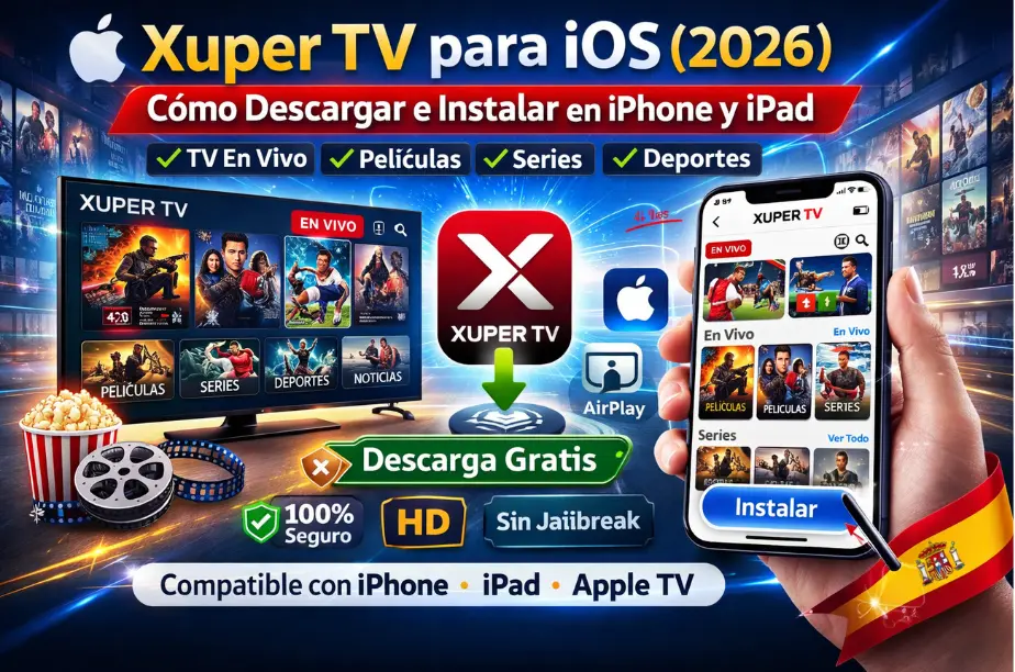 Xuper TV para iOS